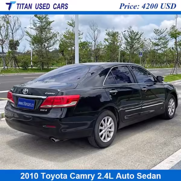 black used 2010 Toyota Camry