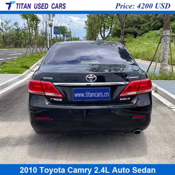 black used 2010 Toyota Camry