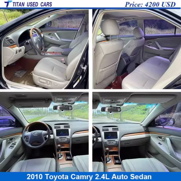 black used 2010 Toyota Camry