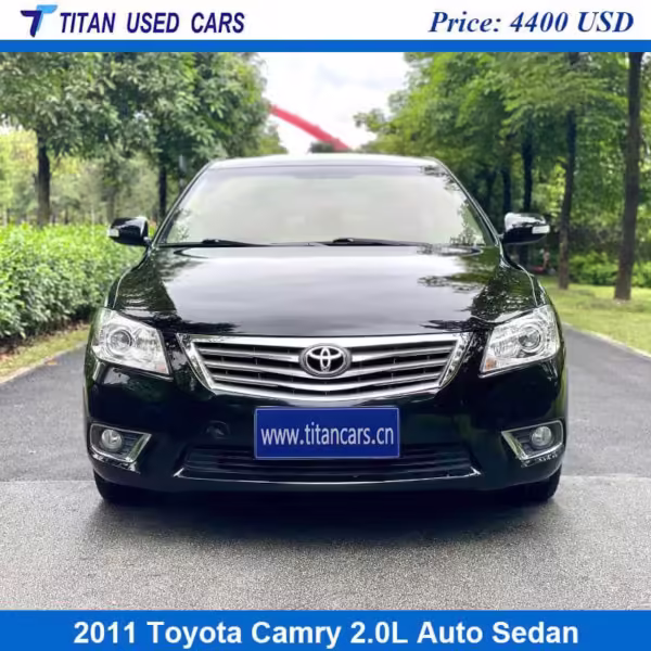 black 2011 Toyota Camry Sedan