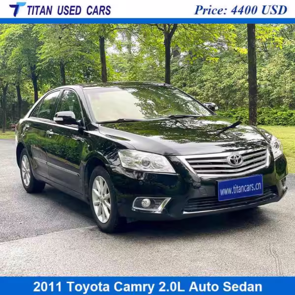 black 2011 Toyota Camry Sedan