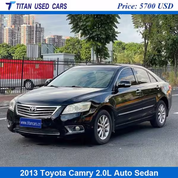 black used 2013 Toyota Camry
