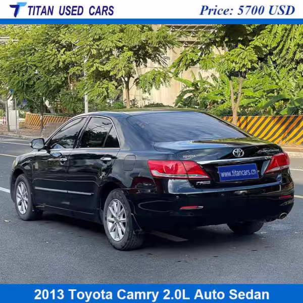 black used 2013 Toyota Camry for sale