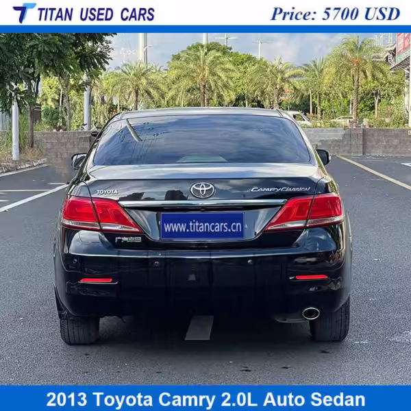 black used 2013 Toyota Camry