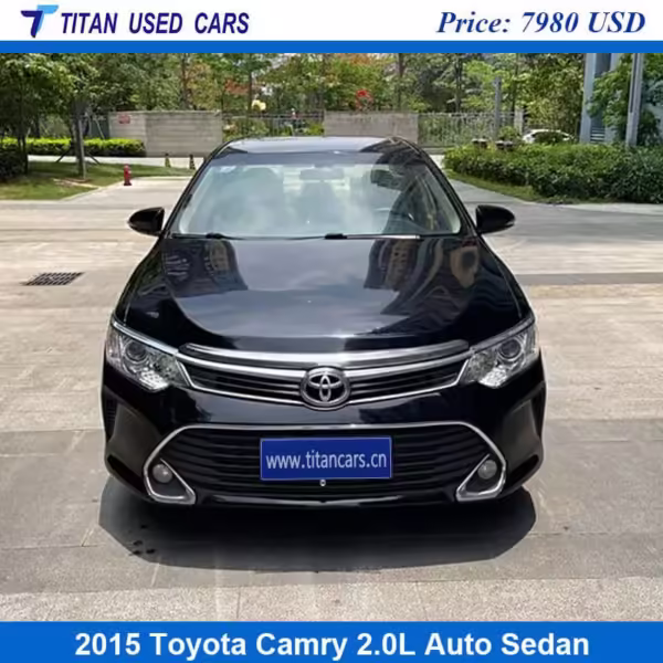 black used 2015 Toyota Camry for sale