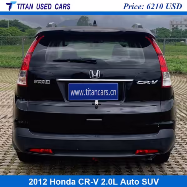 Used 2012 Honda CRV Car Price from China
