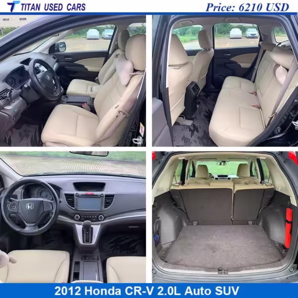 Used 2012 Honda CRV Car Price from China Details