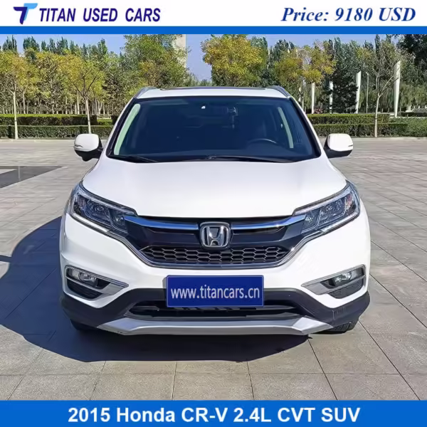 White Honda CRV 2015 Second Hand for Sale from China