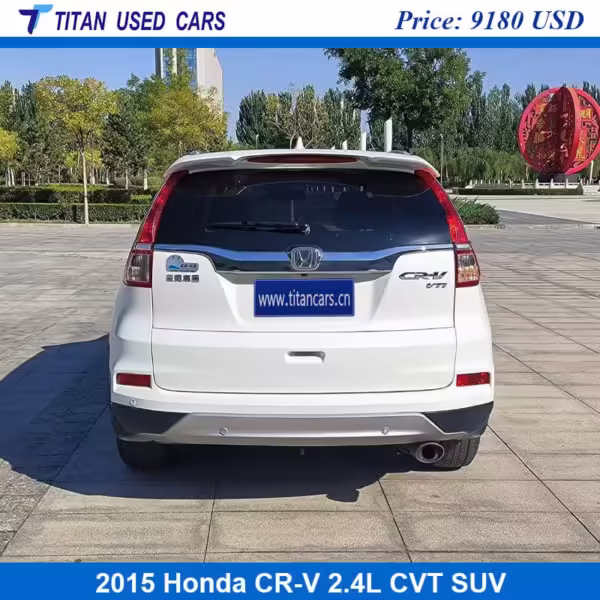 White Used 2015 Honda CRV