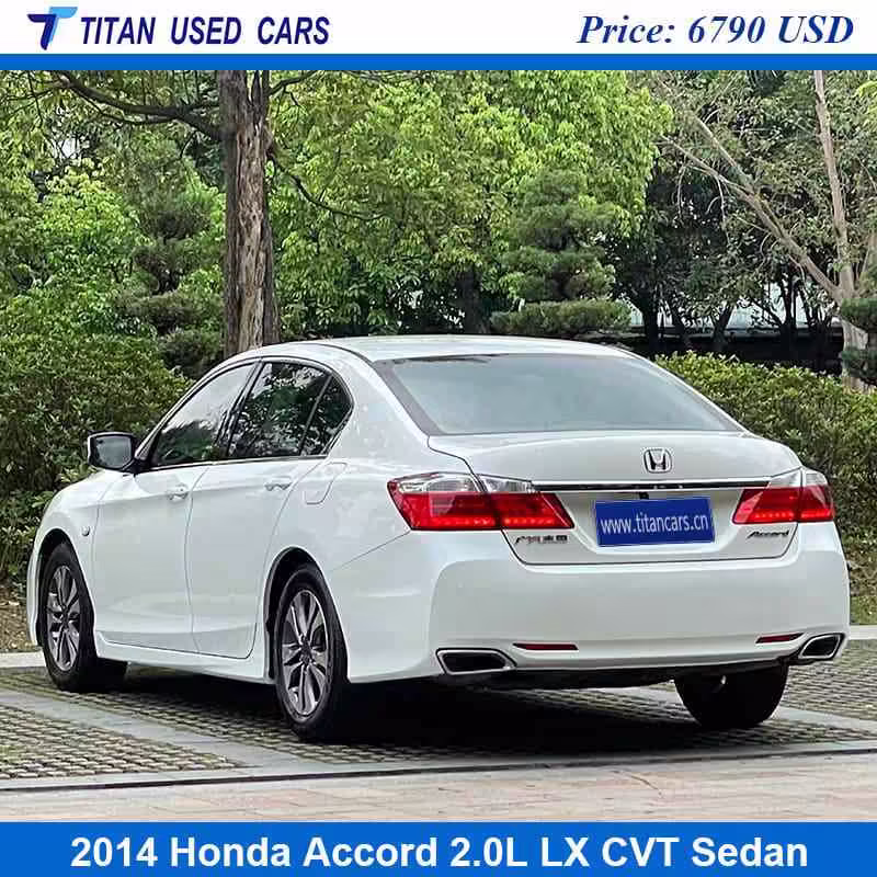 1728526037-Used 2014 Honda Accord LX Sedan for Sale in Uganda (7) White Used 2014 Honda Accord LX Sedan for Sale in Uganda