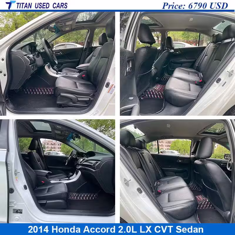 1728526053-Used 2014 Honda Accord LX Sedan for Sale in Uganda (9) White Used 2014 Honda Accord LX Sedan for Sale in Uganda Details