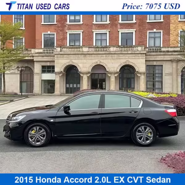 Used 2015 Honda Accord EX for Sale Black