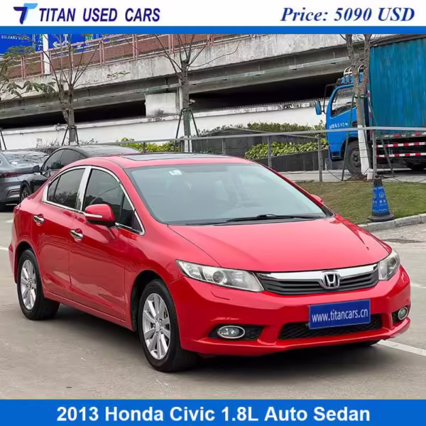 Red Honda Civic 2013 Second Hand Price for Sale from China
