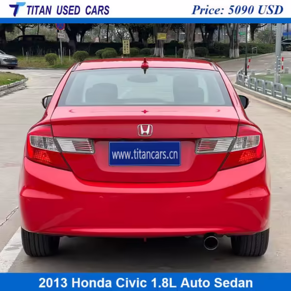 Red Honda Civic 2013 Second Hand Price for Sale