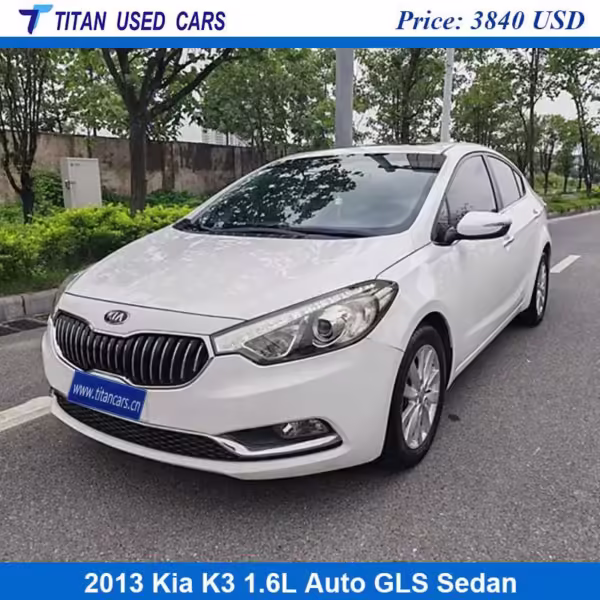 White Used Kia K3 2013 for Sale Price Near Me