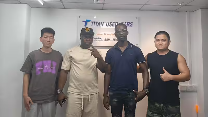 Nigeria Customer Visit Titan Cars to Buy BYD