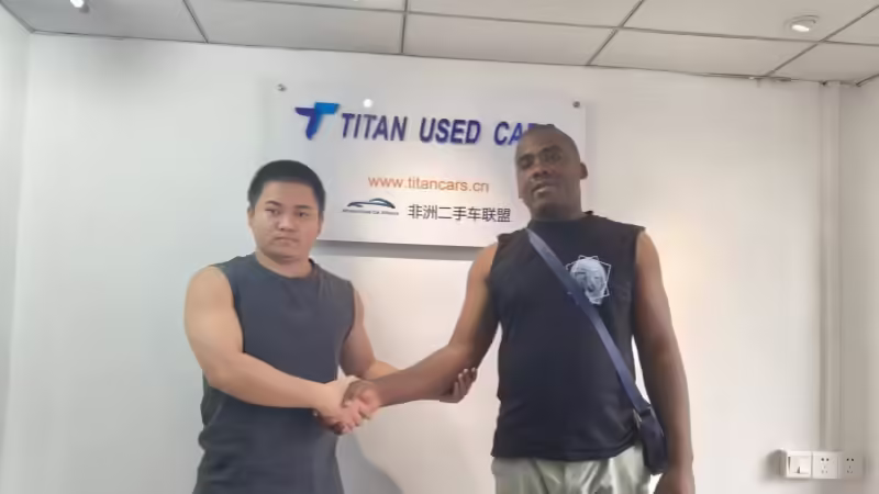 Guinea Customer Visited Titan Cars to Buy Honda CRV