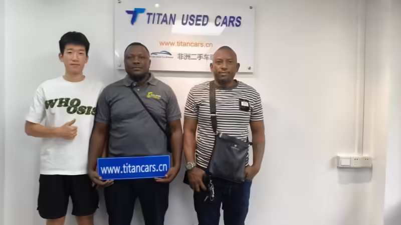 Ghanaian Customer Visits Titan Cars to Buy Used Toyota Levin
