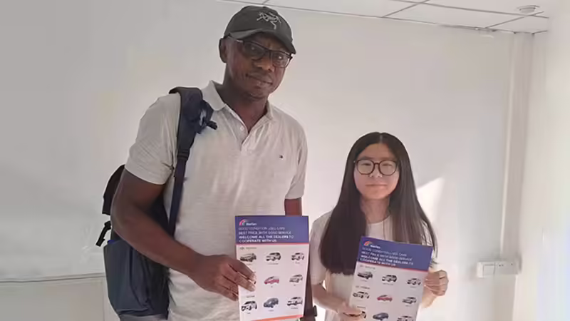 Ghanaian Customers Visit Titan Cars to Buy Toyota Levin